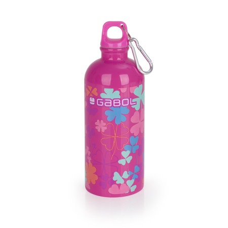 Gabol Aluminijumska boca za vodu sa zakačkom 7x21 cm 600ml Clover ( 16ADG235848 )