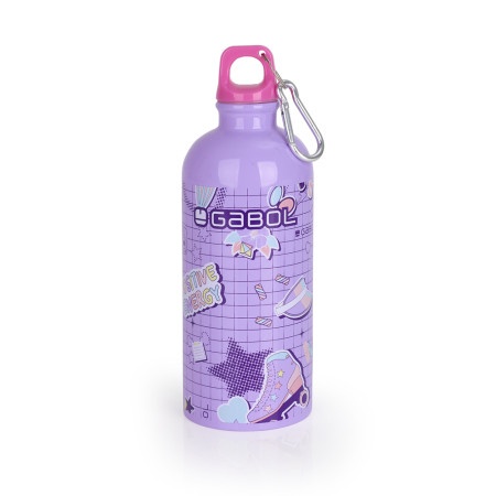Gabol Aluminijumska boca za vodu sa zakačkom 7x21 cm 600ml Funny ( 16ADG236048 )