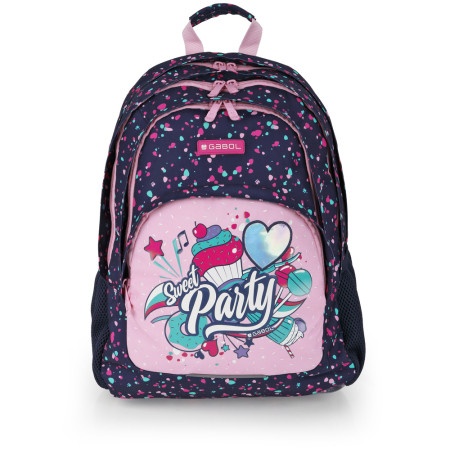Gabol Ranac školski ergonomski 32x44x18 cm 21l-0,56 kg Party ( 16RNG235940 )