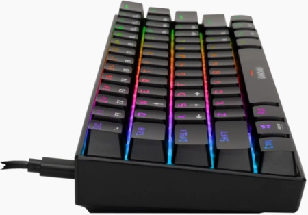 Gamdias Hermes E3 RGB mehanička, crna, blue switch Tastatura