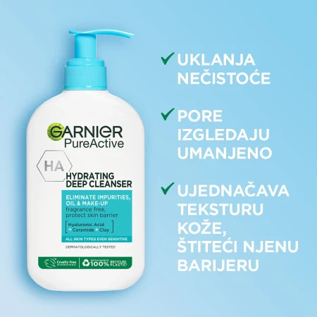 Garnier gar sn pure active pena za čišćenje lica 250ml ( 1100018382 ) - Img 1