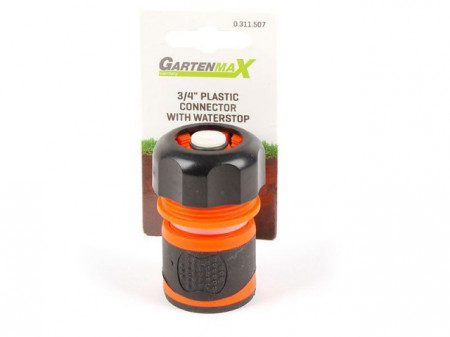 Gartenmax spojka plastična 3/4&quot; sa stopom-soft ( 0311507 ) - Img 1