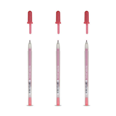 Gelly metallic, gel olovka, red, 19, 1.0mm ( 672351 ) - Img 1