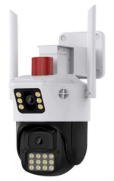 Gembird CAM-IP4MP-EP10-QQ kamera 4 mpix microSD iCSee xmeye pro app Two-way voice PTZ ip66, 2.8mm+8mm le