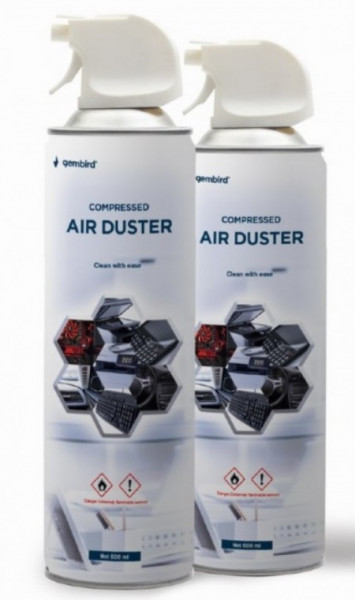 Gembird compressed air duster 600ml CK-CAD-FL600-01