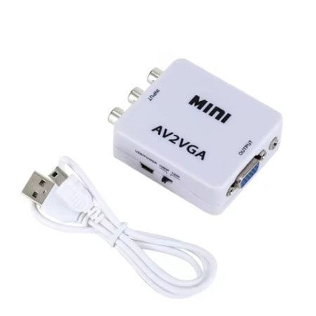 Gembird input A AV to VGA Mini (906) (560)