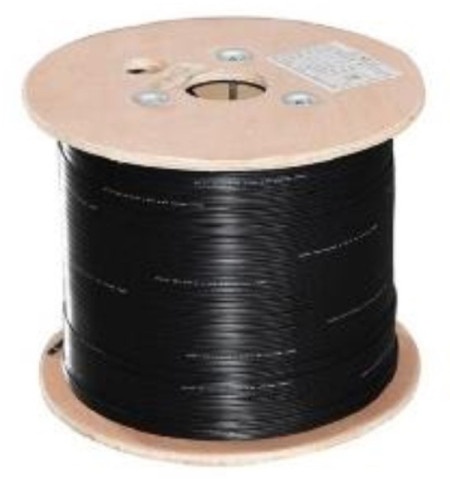 Gembird kabl-optic-ftth-4f-frp gembird opticki kabl 4-vlakna sm g657a1 flat, outdoor, sa sajlom 1mm, 1000m