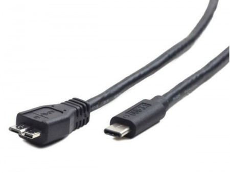 Gembird USB 3.0 BM to type-c cable (Micro BM/CM), 1 m CCP-USB3-mBMCM-1M - Img 1