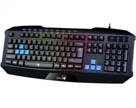 GENIUS K215 Scorpion Gaming USB YU crna tastatura - Img 1