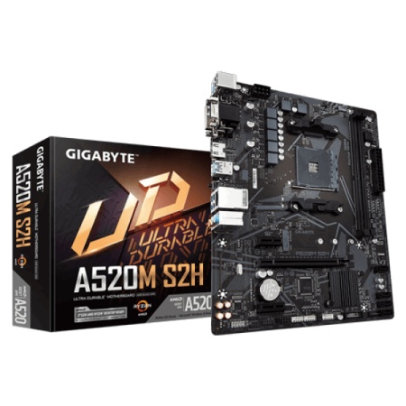 Gigabyte AMD AM4 A520M S2H matična ploča