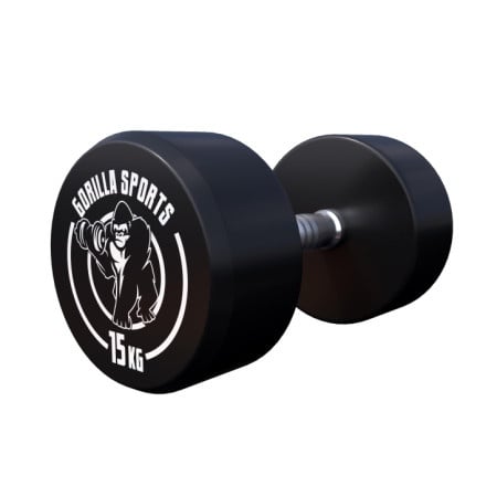 Gorilla Sports Okrugla gumirana bučica (15 kg) ( 100532-00049-0020 )-1