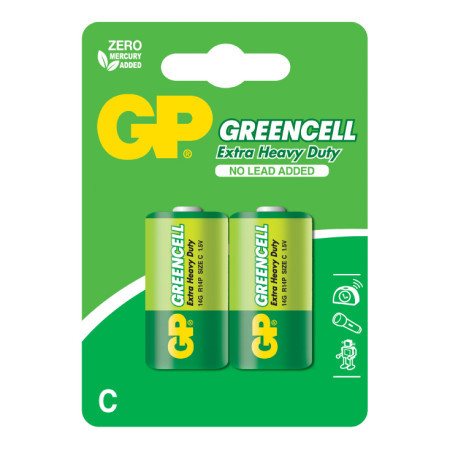GP cink-oksid baterije C ( GP-R14/2BP ) - Img 1