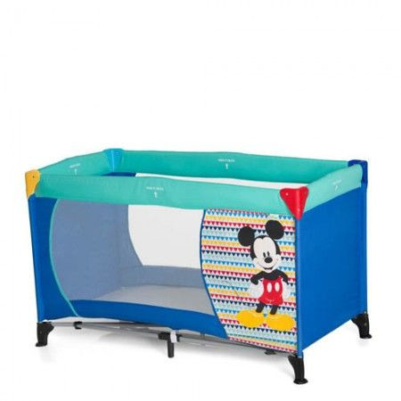 Hauck prenosivi krevetac Dream n Play Mickey Geo Blue ( 5170201 ) - Img 1