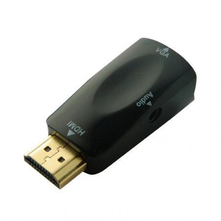HDMI na VGA adapter + audio ( HDMI-VGA-A ) - Img 1