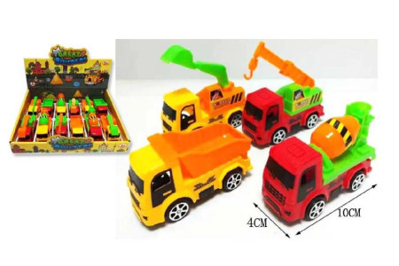 Hk mini igračka građevinske mašine, displej 12 kom ( A076556 )