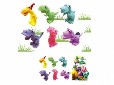 Hk Mini igračka gumeni dinosaursi u displeju, 6 komada ( A015020 )