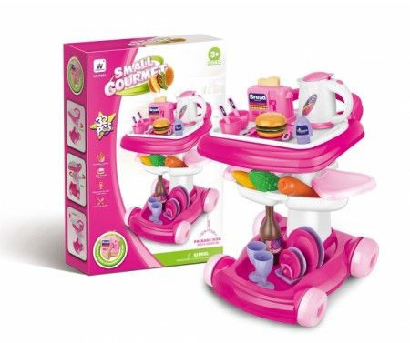 Hk Mini igračka kuhinjski set kolica ( 6190118 ) - Img 1