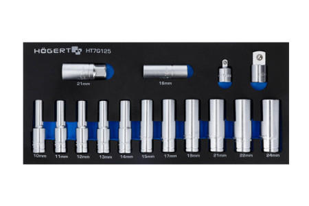 Hogert technik organizator eva set nastavaka sa adapterom 14 kom ( HT7G125 )
