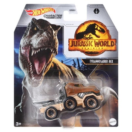 Hot Wheels metalni autić Jurassic World Tyrannosaurus rex ( 1010041 )