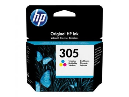 HP 305 Tri-color Original Ink Cartridge ( 3YM60AE#ABE )