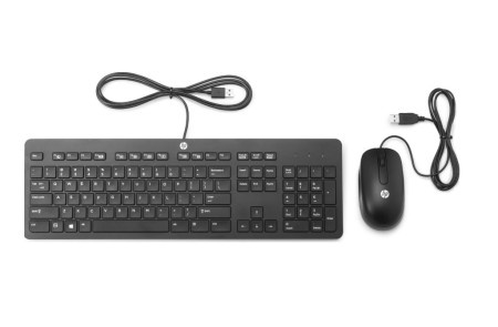 HP T6T83AA Slim žični set crna Tastatura+miš ( T6T83AA )