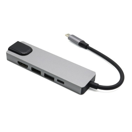 Hub type-c na hdmi type c 2xusb3.0 lan (5 u 1) ( HUB77 )