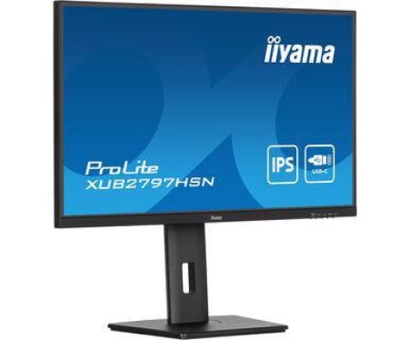 Iiyama 27" xub2797hsn-b1 1920 x 1080 100hz, 1ms, usb hub type c 65w, rj45 ( 5731 )