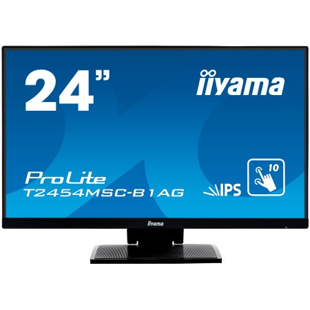 Iiyama Prolite T2454MSC-B2AG monitor 23,8 TOUCH SCREEN FHD 75 Hz IPS 300 cd 4 ms HDMI DP SPEAKERS Black ( T2454MSC-B2AG )