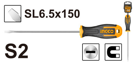 Ingco odvijač ravni 6.5x150 ( HS686150 )