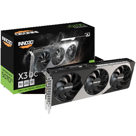 Inno3D RTX 5070 Ti X3 16GB GDDR7 256 bit ( N507T3-16D7-176068N )