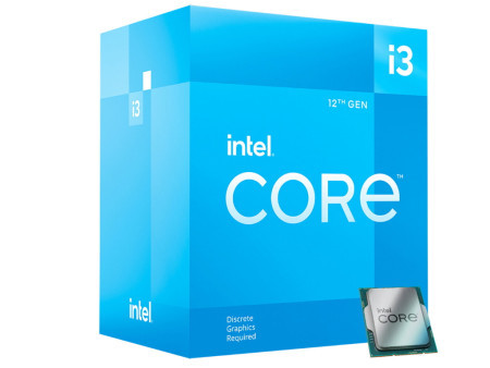 Intel CPU Core i3, i3-12100F (3.3GHz, 12MB, LGA1700) box procesor ( BX8071512100F ) - Img 1