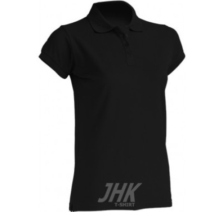 JHK ženska polo majica kratkih rukava, crna veličina l ( popl200bkl ) - Img 1