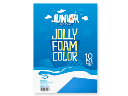 Jolly color foam, eva pena, plava, A4, 10K ( 134050 ) - Img 1