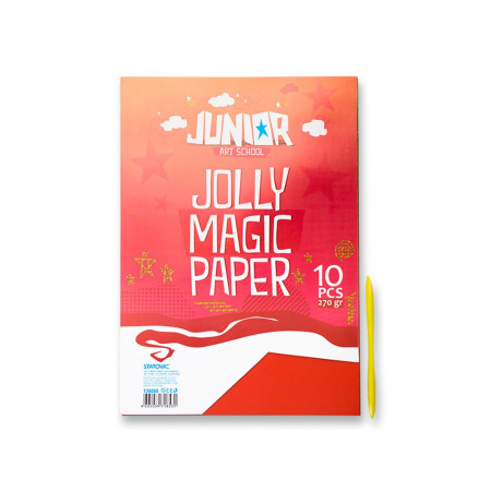 Jolly papir magični hologram, miks, A4, 270g, 10K ( 136080 ) - Img 1