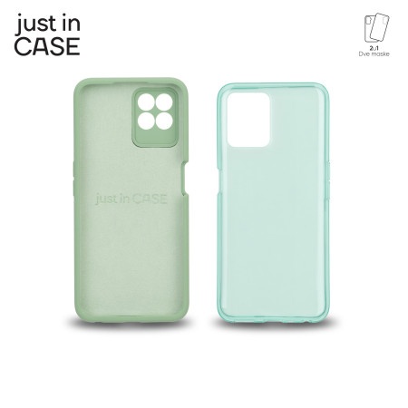 Just in Case 2u1 Extra case MIX paket ZELENI za Realme 8i ( MIX441GN )