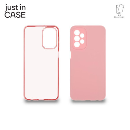 Just in case 2u1 extra case paket maski za telefon pink za Samsung galaxy A23 ( MIX222PK ) - Img 1