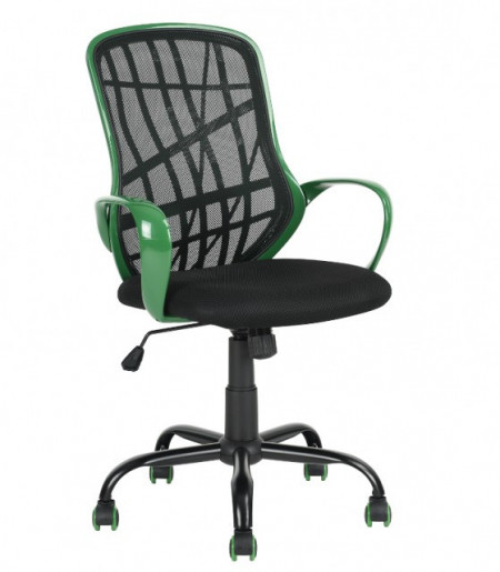 Kancelarijska fotelja ES 355 zeleno-crna - Img 1