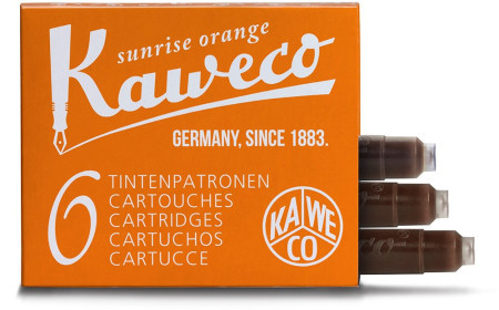 Kaweco patrone za naliv pero 1/6 Sunrise orange ( E118 ) - Img 1