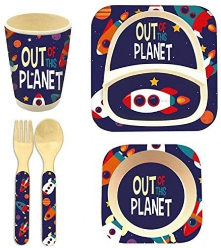 Kids Licensing bamboo set OUT PLANET ( A041966 ) - Img 1