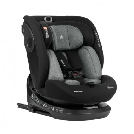 Kikka Boo Autosedište 40-150 cm I-Hike I-SIZE ISOFIX Dark Grey ( KKB50052 )-1