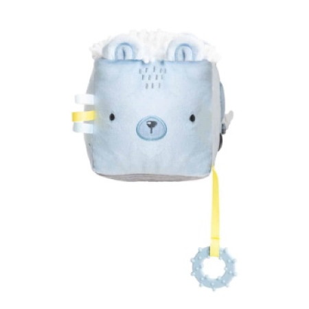 Kikka Boo Igračka plišana kocka Bear with Me Blue ( KKB10395 )