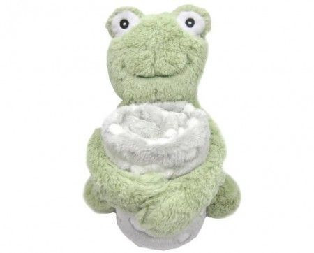 Kikka Boo Set igračka + ćebence Froggy ( 31103020041 ) - Img 1