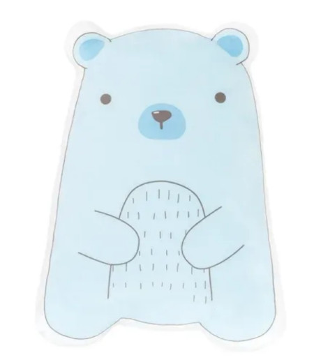 KikkaBoo dekorativni plišani jastuk igračka u obliku životinje bear with me blue ( KKB10282 )