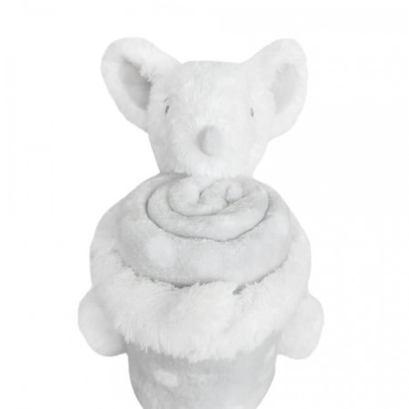KikkaBoo dekorativni plišani jastuk igračka u obliku životinje Joyful Mice ( KKB10287 ) - Img 1