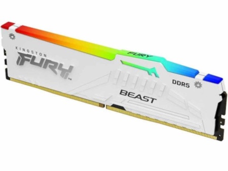 Kingston 16gb/dimm/ddr5/6000mhz/cl36/fury beast white rgb expo Memorija ( KF560C36BWE2A-16 )