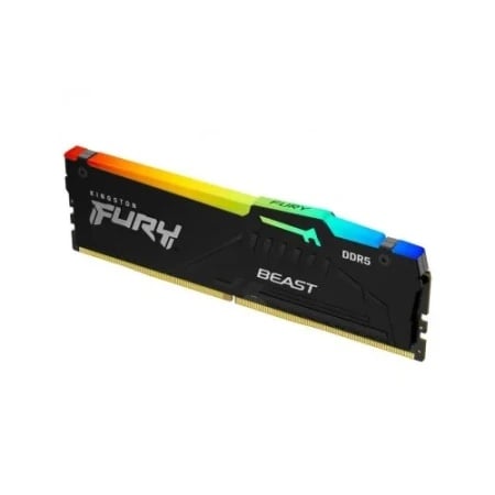 Kingston 16gb/dimm/ddr5/6400mhz/cl32/fury beast rgb expo memorija ( KF564C32BBEA-16 )