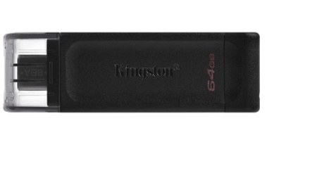 Kingston 64GB USB flash 3.2 DataTraveler 70 black DT70/64GB *