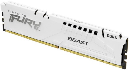 Kingston ddr5 16gb 6000mt/s fury beast, cl36 1.35v white ( KF560C36BWE2-16 )