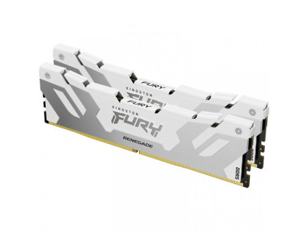Kingston DDR5 32GB (2x16GB) 7200MHz CL38 DIMM fury renegade white XMP memorija ( KF572C38RWK2-32 ) - Img 1