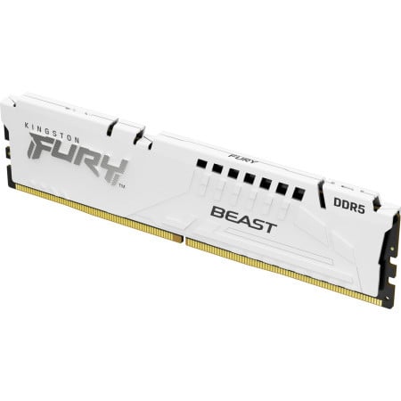 Kingston DDR5 32GB 5200MHz CL36 [fury beast] white expo memorija ( KF552C36BWE-32 ) - Img 1